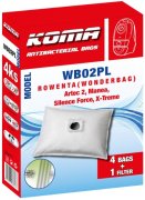 Sáčky do vysavače Koma WB02PL