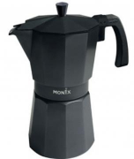 Moka kafetiéra Monix Vitro Noir 98 4038 na 9 šálků
