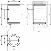 Bojler MORA EOM 150 PKT elektrický tlakový bílý 2 kW