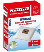 Sáčky do vysavače Koma RW02S